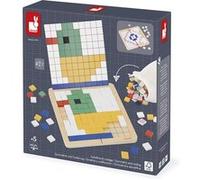 Janod – Jeu pédagogique Mosaïque Symétrie et Codage Multicolore TU