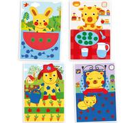 Coffret peinture à l'éponge Les aventures de doudou