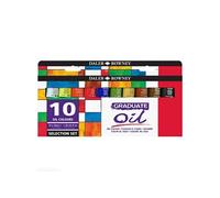 Daler Rowney – Coffret de peinture à l'huile Graduate – 10 x 38 ml