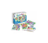 Coffret Peinture Aquarelle - SENTOSPHERE - Aquarellum Zentangle Unique - Multicolore - Bleu