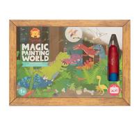 Coffret peinture magique à l'eau dinosaure