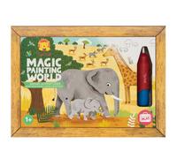 Coffret peinture magique à l'eau safari aventures
