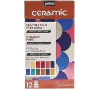 Coffret - Peinture pour céramique - Pébéo - Ceramic - 12x20ml - Assortiment
