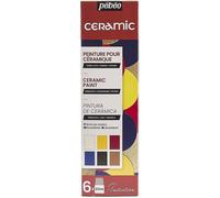 Coffret - Peinture pour céramique - Pébéo - Ceramic - 6x20ml - Assortiment