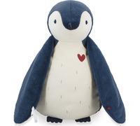 Coffret peluche Manchot bleu et lange d'emmaillotage