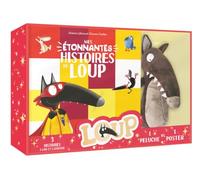 Auzou – Coffret peluche – Mes étonnantes histoires Loup