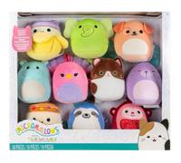 Coffret peluches miniatures - SQUISHMALLOWS - Micromallows - 10 pièces - 6 5 cm