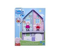 Coffret Peppa Cochon : La Maison Mami et Papi + 2 Accessoires - Figurine - Set Jouet enfant + carte Offerte