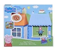 Coffret Peppa Cochon : La Pizzeria + 3 Accessoires - Figurine - Set Jouet Enfant Peppa Le Cochon + Carte Offerte