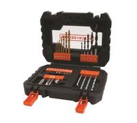 Coffret perçage et vissage - BLACK+DECKER - A7233-XJ - 31 accessoires - forets, embouts