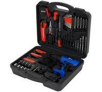 Coffret perceuse-visseuse 12 volt 1,3 ah 1 batterie lithium, prlpv120kit G