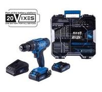 Coffret perceuse visseuse sans fil CDTB74 2X 50Nm mandrin 13mm 74 access SCHEPPACH 20V G