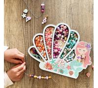 Coffret perles en bois Sirène Sycomore