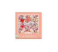 Coffret Perles Fantaisies - DJECO - Coeurs - 285 perles - Multicolore
