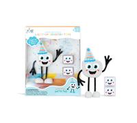 Coffret personnage Party Pal et cubes lumineux blancs Glo Pals