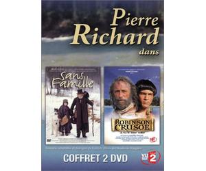 Coffret Pierre Richard 2 DVD : Sans famille / Robinson Crusoé