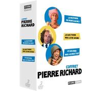 Coffret Pierre Richard - La Moutarde Me Monte Au Nez + Je Suis Timide Mais Je Me Soigne + Je Ne Sais Rien Mais Je Dirai Tout - Pack