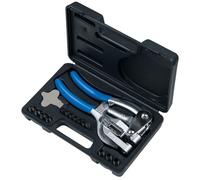 Juego de alicates de punzonado manual, 16 pzs.