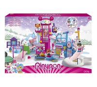 Coffret Pinypon La Station De Ski De Sport D'Hivers + Accesoires - 1 figurine - Mini poupee - Des 4 ans