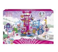Coffret Pinypon La Station De Ski De Sport D'hivers + Accesoires - 1 Figurine - Mini Poupee - Des 4 Ans
