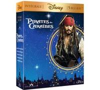 Coffret Pirates Des Caraïbes 1 à 5 Blu-ray E