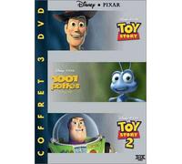 Coffret Pixar 3 DVD : Toy Story / Toy Story 2 / 1001 Pattes