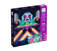 Coffret Pixel Art Tissage Papier Invaders