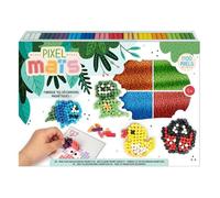 Coffret Pixel Maïs - GRAINE CRÉATIVE - 1100 Pixels - 10 Bandes Magnétiques - 1 Éponge - 24 Modèles