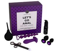 Coffret Plaisir Let's Go Anal - kit anal complet - 7 pièces