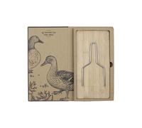 Cook Concept – Coffret planche à foie gras avec lyre – 31 x 17 x 2 cm
