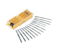 Coffret plastique de 10 lames XPC HCS BiM pour bois + 1 boîte de rangement - DT2298-QZ - DEWALT