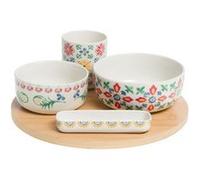 Coffret plateau et ses 4 bols donna
