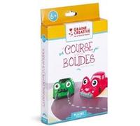 Coffret plâtre à faire soi-même - La course des petits bolides Multicolore G