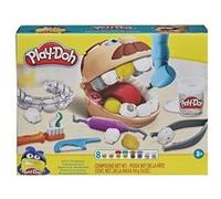 Coffret play-doh : le dentiste avec 8 pots de pate a modeler - nouvelle version