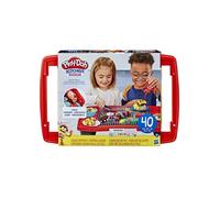 Coffret Play Doh Super Barbecue Grill 40 Pieces (Pots Pate A Modeler, Table Jeu, Accessoires) - Set Jouet Creations + Carte