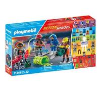 Coffret PLAYMOBIL My Figures : Métiers à Risque - Créez des Personnages Uniques