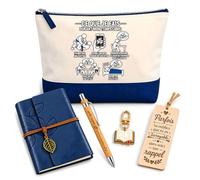 Coffret Pochette Jiu Jitsu Temps Libre | Pochette Coton, Carnet Similicuir, Stylo Bambou, Marque-Page Bois, Porte-Clés Livre | 5 Pièces | Cadeau Passionné Humour Original Anniversaire