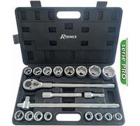 Coffret poids lourd 21 pièces à douilles 6 pans - RIBIMEX - PRKOUT21PL G