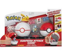 Coffret Pokemon Attack Surprise 10 Pieces Avec Pokeball Et Figurine - 6551 Aléatoire