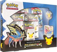 Pokémon Célébrations - Coffret avec pin's deluxe 25ème anniversaire | Cartes à jouer et à collectionner | Modèle aléatoire