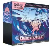 Coffret Pokémon dresseur d'Elite ME04 Méga-Évolution - Chaos Ascendant Carte A Collectionner Française + 1 Carte Tigre