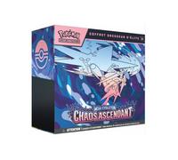 Coffret Pokémon dresseur d'Elite ME04 Méga-Évolution - Chaos Ascendant Carte A Collectionner Française + 1 Carte Tigre