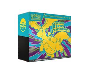 Coffret Pokémon dresseur d'Elite ME2.5 Méga-Évolutions - Héros Transcendants Carte A Collectionner Française + 1 Carte Tigre