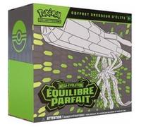 Coffret pokémon dresseur d'elite me3 méga-évolutions - équilibre parfait carte a collectionner française + 1 carte tigre