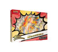 Coffret Pokemon ME2.5 Méga-Roitiflam EX PV 380 - Méga-Évolution - Héros Transcendants 4 Boosters - Cartes à collectionner Francaise