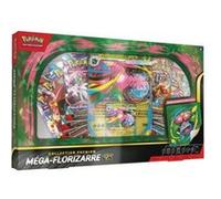 Coffret pokemon méga florizarre ex pv 380 - collection premium - 8 boosters - set cartes à collectionner française