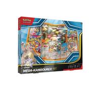 Coffret Pokemon Méga Kangourex EX 300 PV - 4 Boosters - Set Cartes à collectionner Français + 1 Carte tigre