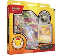 Coffret pokémon pikachu : 3 boosters - collection journée pokémon 2026 carte a collectionner française + 1 carte tigre
