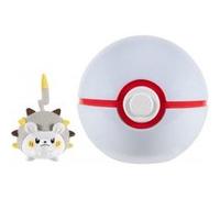 Coffret pokemon pokeball - togedemaru et sa honor ball - honorball - clip 'n' go - figurine - set jouet garçons + 1 carte animaux
