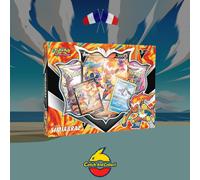 Coffret Pokémon Simiabraz-V 4 Boosters EB10 EB11 Carte Promo FR Neuf Scellé